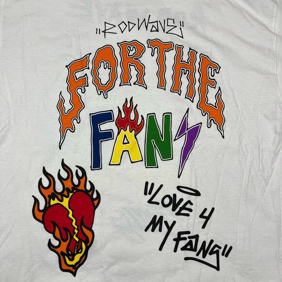 Rod Wave Soul Fly For The Fans White Tee T Shirt Mens Sz 2XL New - Picture 2 of 5